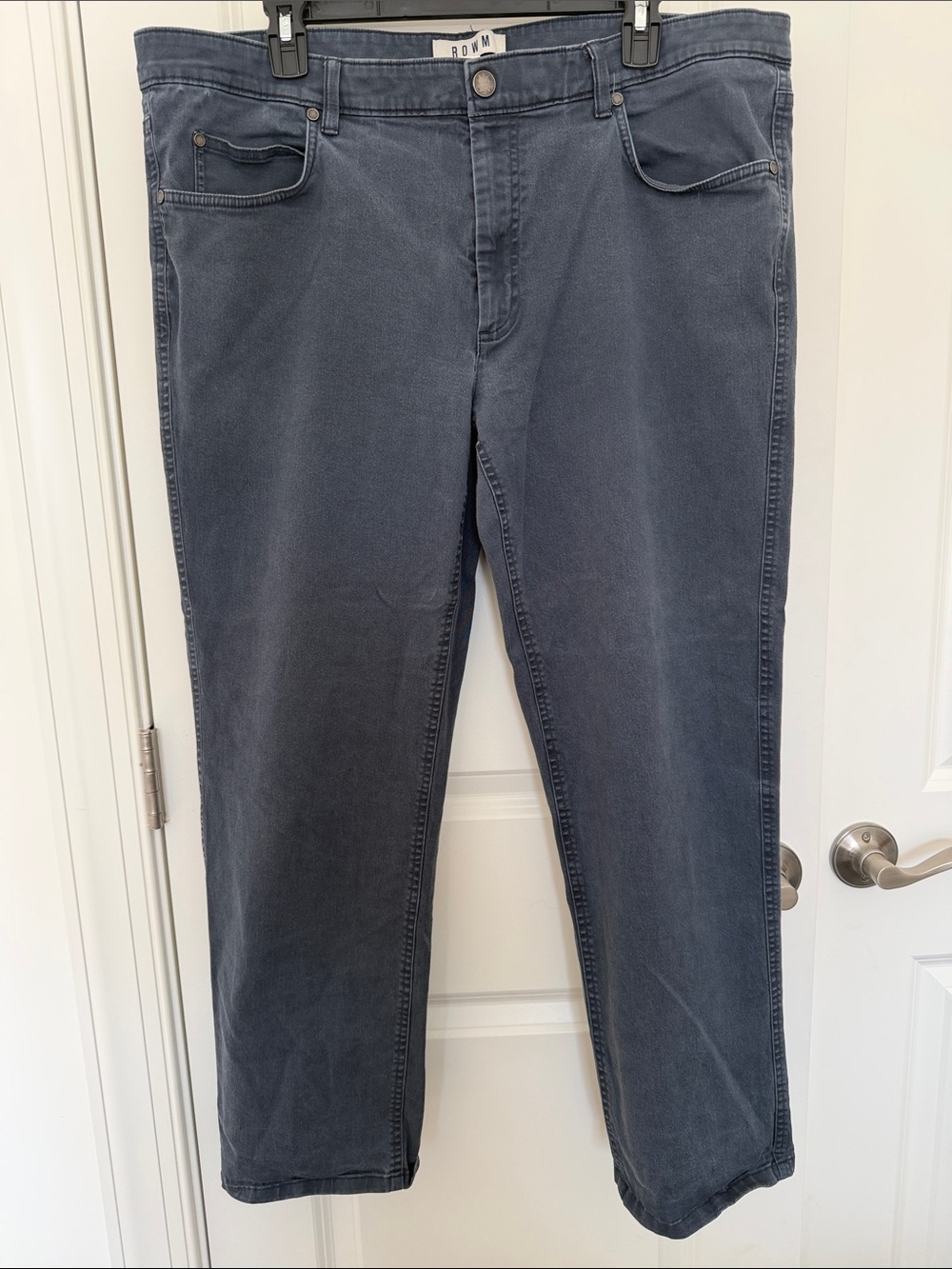 ROW M Men's Slate Gray Chino Pants